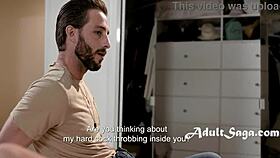 caught stepsis moaning his name - khloe kapri