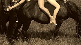 I can't resist this vintage taboo pussy in outdoor doggystyle