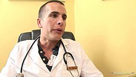 Brunette Realizes Pussy Rusty After Doctor Visit So She Fucks