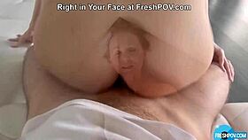 I experienced an amateur sloppy POV session with doggystyle, fingering, and monster cock sucking.