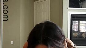 Busty teacher performs rimjob on student's dad's ass