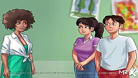 summertimesaga - mommy creampie in hentai game