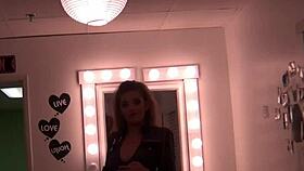 hot brunette pornstars engage in lesbian interrogation with big tits and ass