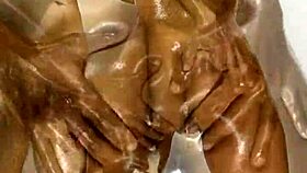 Oiled Latina Babe Gets Tight Pussy Creampied by Ricky Valenz