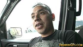 bukkake whore aletta ocean rides and gets cummed on