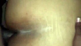 big booty bitch getting nailed doggystyle by big man