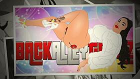 2D Jadas Awesome Phat Pawg Ass With Cubanas Thick Thighs Looks Great As Cartoon