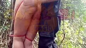 namorada safada e submissa mamou e deu gostoso a buceta na trilha