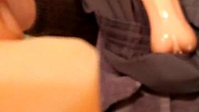 Tight Pussy Gets Fucked Outdoors in Public.