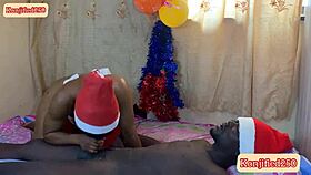 Santa brought Christmas sex with pussy riding