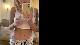 Tattooed Blonde Bella Mur Loves Anal With Toys.