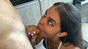 Brunette stepsister fucked