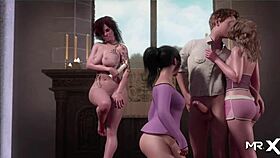 Treasureofnadia Tongue Licks Girls Lips E3 32