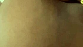 Big booty ebony chick with monster cock lets me smash her ass hard.