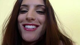 High definition stockings and facial scene