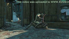 Fallout ghoul story involves a hardcore threesome fuck.