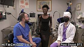 freshman rina arem gets hitachi magic wand orgasms from doctor tampa during college physical at hitachihoescom, using toys in florida hospital