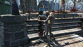 Fallout ghoul story involves a hardcore threesome fuck.