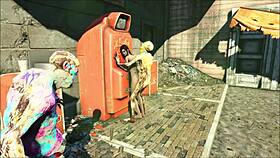 Fallout ghoul story involves a hardcore threesome fuck.