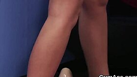 Does This Sex Kitten Love Jizz?