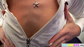 brooke skye explores her brunette pussy with intense fingering closeup, reaching a powerful orgasm