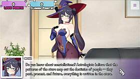 waifu hub s5 mona from genshin impact parody hentai game pornplay ep 1 sexy astrologist strips naked on casting couch