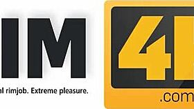 Rim4k stud licks the cutie's wet pussy, then gets his anus licked in return.