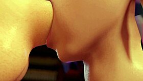 kaisa gets wild in cartoon group sex with big cocks and creampies