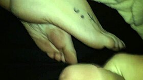 Footjob Climax Scene Three