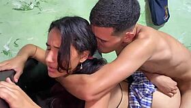 Teen Student Sucks Teacher's Monster Cock in Doggystyle After School