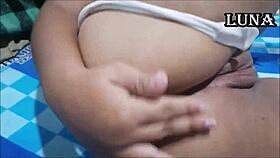 Venezuelan Beauty Inserts Dildo and Plug for Your Masturbation Pleasure?