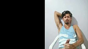 Venezuelan and Argentinian cocks in full cumshot action