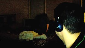 She casually licks the wet anal hole and really loves that assfucking.