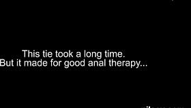 The horny cutie feels overwhelming pleasure as her asshole gets drilled in the assylum for intense treatment.