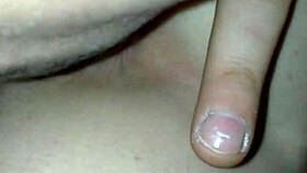 girlfriend licks skinny pussy and clit for friend