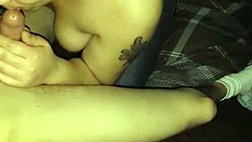 Ex Girlfriend Delivers Passionate Blowjob and Cumshot