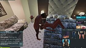 i caught mercedes eating her boss, then hubby fucked us both