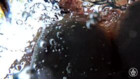 Angela White bikini sex by the pool