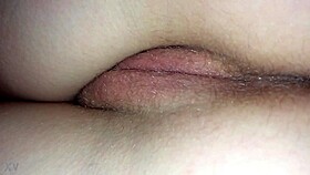 Blonde's Hairy Pussy Receives Detailed Close-Up Exploration