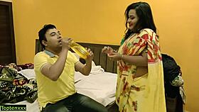 Indian Hot Couple Enjoys Wild Fucking After Wedding in Latest Hindi Sex Scene