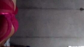 Bold BBW Amateur Strips in Sexy Lingerie, Ready for Intense Action.