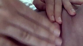 I woke horny, masturbated, stepson helped finger my clit