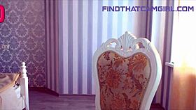 Perfect Model Strips Naked On Webcam