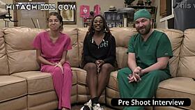 Hey, I'm alone and playing with my Hitachi wand on the couch at hitachihoescom!