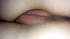 Blonde's Hairy Pussy Receives Detailed Close-Up Exploration