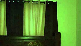 Amateur couple trying new things together