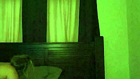 Amateur couple trying new things together