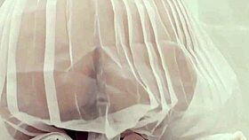 Teen Mormon's Mouth Overflows With Intense Jizz Pleasure