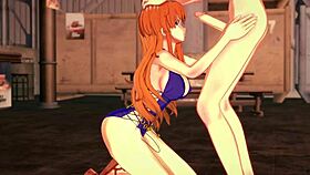 i fucked nami's titi and got a blowjob in one piece