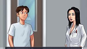 Summertime saga gameplay features bathing and handjobs